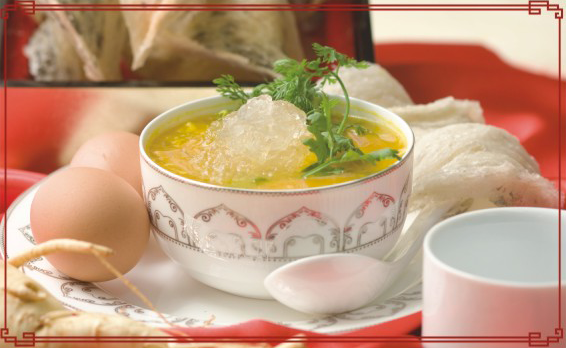 Súp cua tổ yến bách hoa